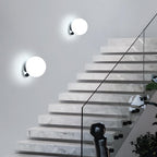 Wall Light - Chrome Metal Frame
