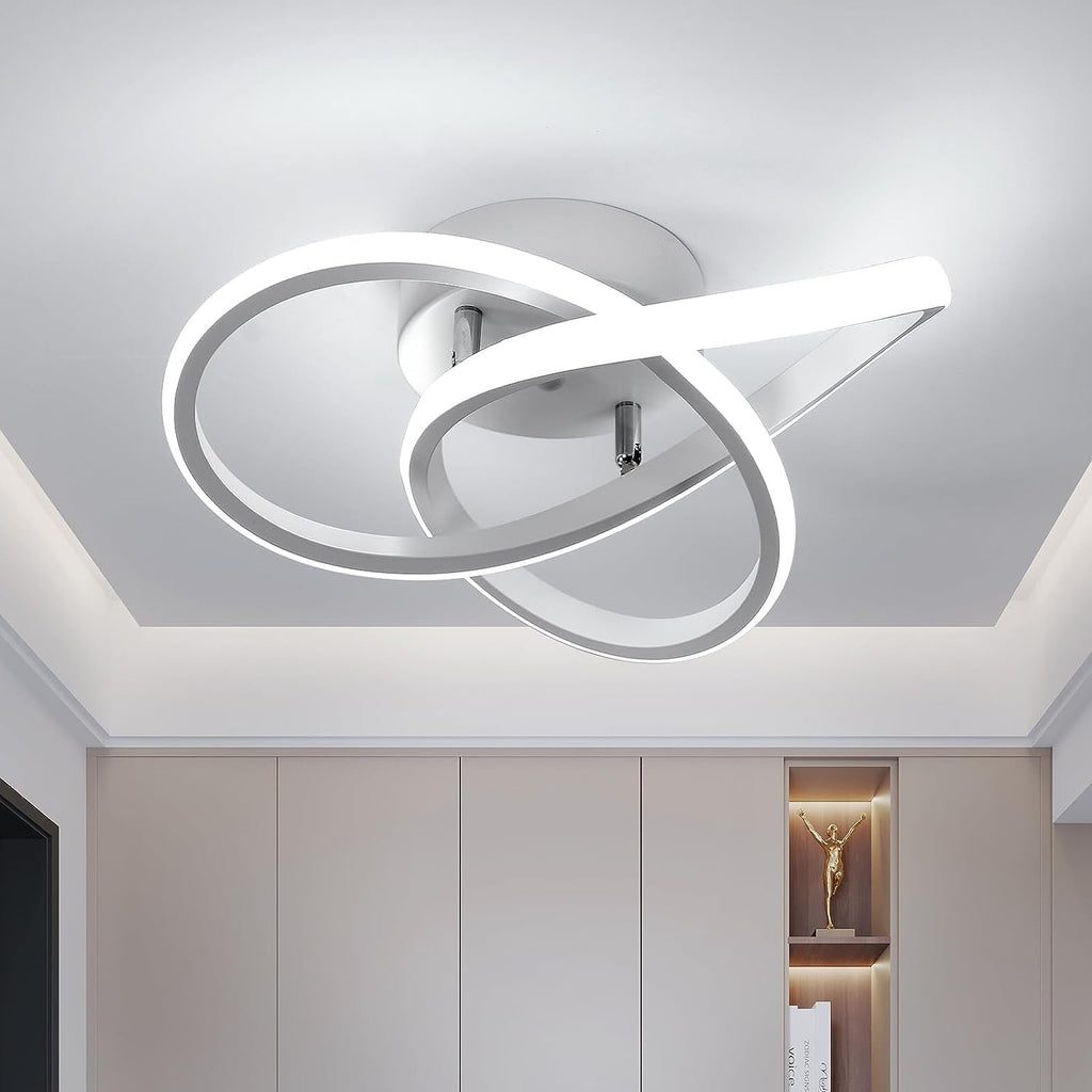 Comely LED Ceiling Light Modern Design Bedroom Ceiling Lamp, White, 30W 3300LM, Dia30cm, For Bedroom, Kitchen, Balcony, Corridor, Office, Hallway
