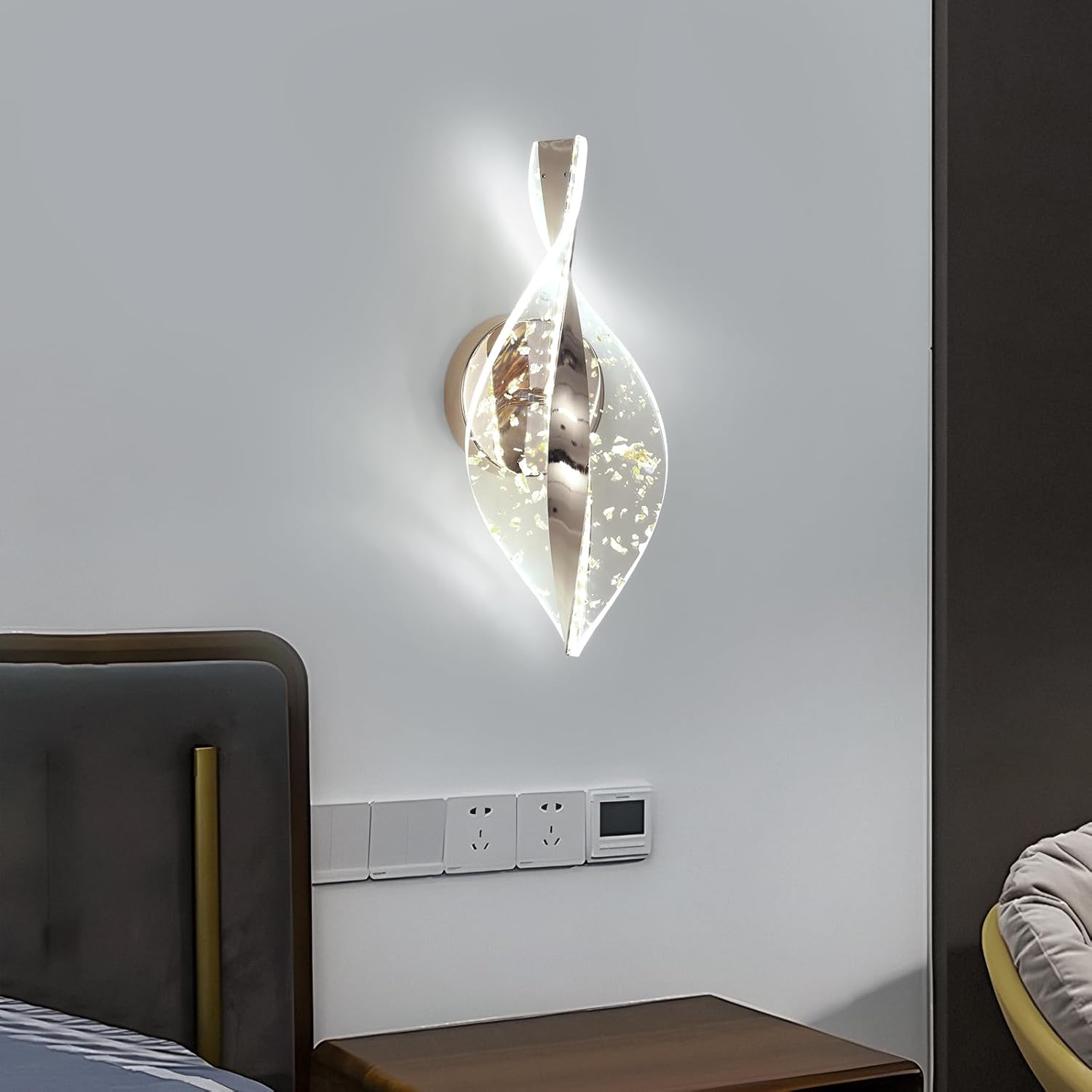 Wall Light - Gold Acrylic Frame, Tunable