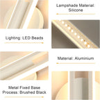 Comely Applique Murale LED Moderne, 24W 2700LM Blanc Applique Murale LED Interieur, Lampe Murale LED 60CM Pour Chambre, Salon, Alle à manger, Couloir, Escalier, Blanc Chaud 3000K