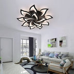 Ceiling Light - Black Acrylic Frame, Tunable and Dimmable