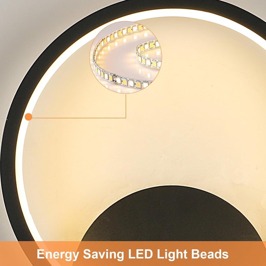 Wall Light - White Aluminium Frame, White Light