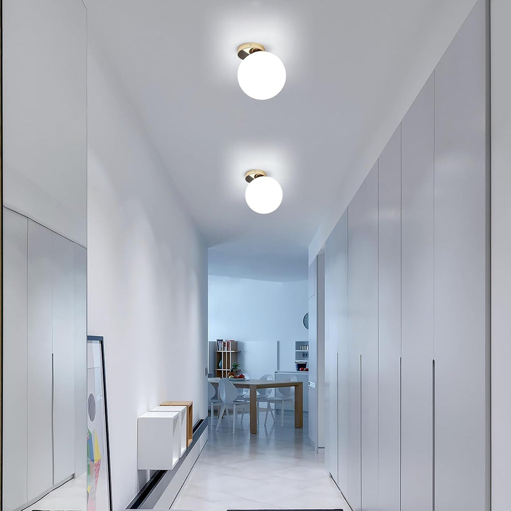Wall Light - Gold Metal Frame