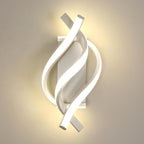Applique - Telaio in Alluminio Bianco, Luce Naturale