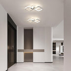Comely Plafonnier LED, 36W 4000LM Lampe de Plafond Carré, Blanc Luminaire Plafonnier Moderne Acrylique pour Couloir Salle de Bains Cuisine Salon, Lumière Naturelle 4500K