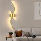 Wall Light - Black Aluminium Frame, Tunable and Dimmable