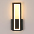 Wall Light - Black Acrylic Frame, Warm Light