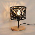 Table Lamps - Black Metal Frame