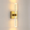 Wall Light - Gold Acrylic Frame, Warm Light