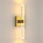 Wall Light - Gold Acrylic Frame, Warm Light