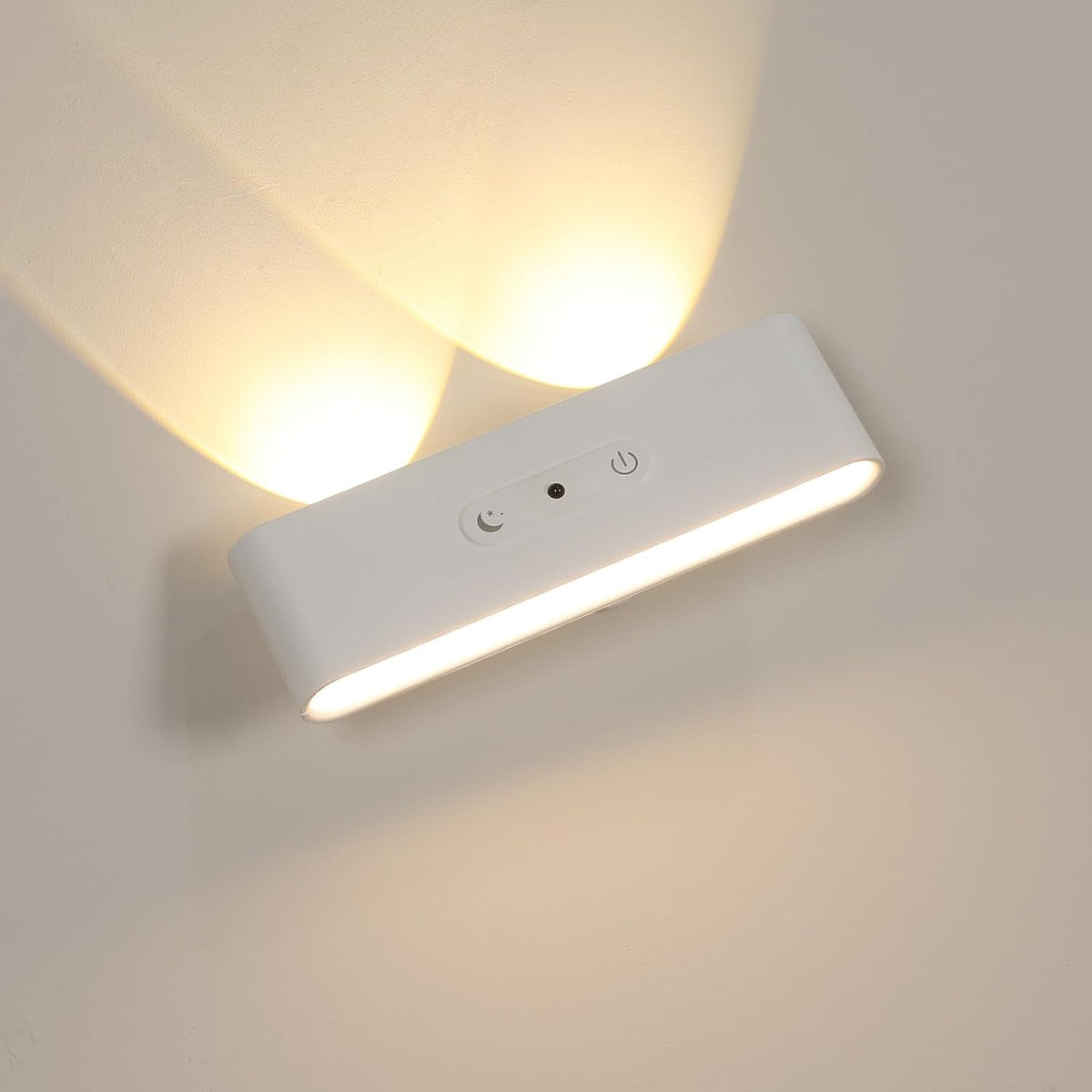 Comely LED Nachtlicht 3600mAh, Type-C Ladebar, Spot & Nachtlicht, Dimmbar 3000¨C6500K, Touch & IR-Fernbedienung, Sensor Wandleuchte Innen, magnetisch montierbar f¨¹r kinder Flur Schlafzimmer Treppe