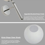 Wall Light - Chrome Glass Frame