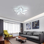 Comely Plafonnier LED Dimmable, Luminaire Plafonnier 40W 4700LM, Télécommande/APP, 3000k-6500k Φ60cm, Lampe de Plafond per Salon Chambre