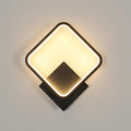 Wall Light - Black Aluminium Frame, Warm Light