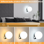 Wall Light - Chrome Metal Frame
