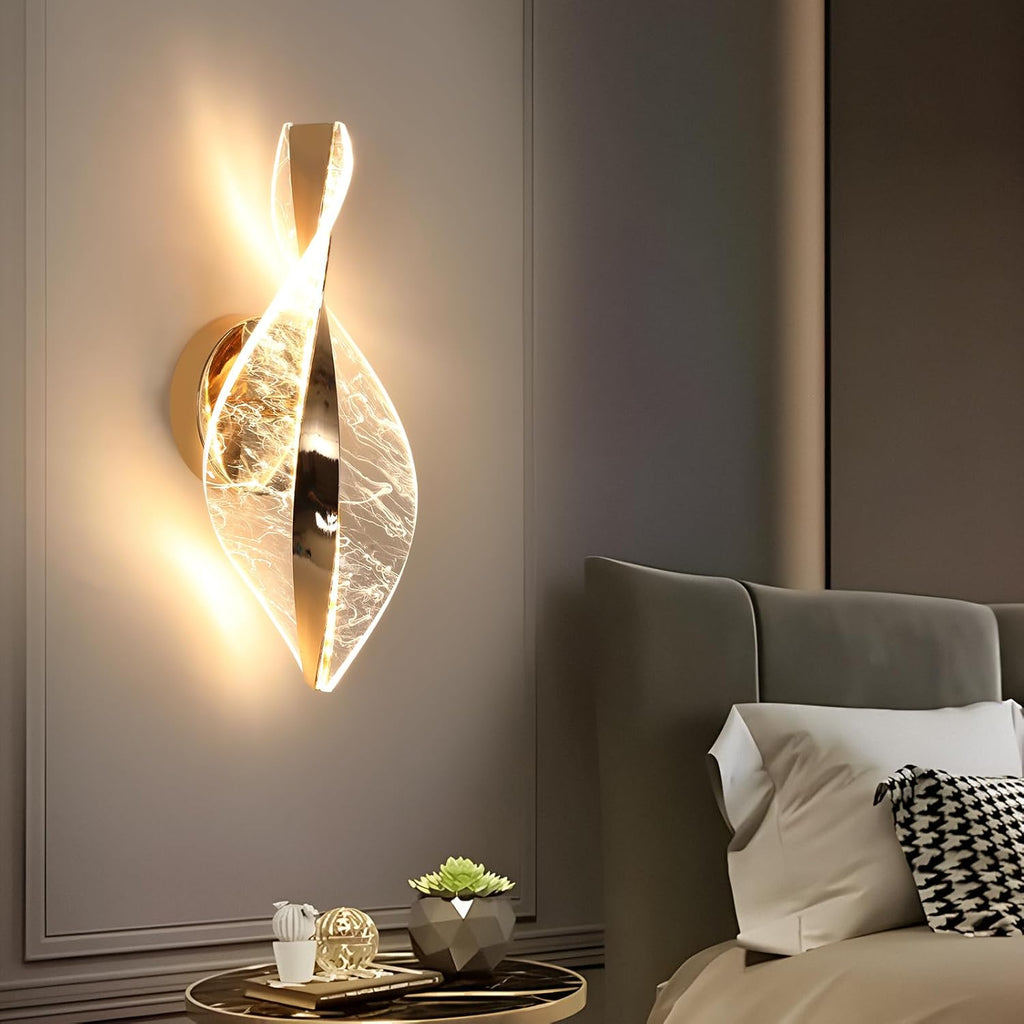 Wall Light - Gold Acrylic Frame, Tunable