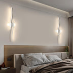 Applique - Telaio in Alluminio Bianco, Luce Naturale