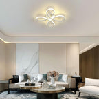 Ceiling Light - White Aluminium Frame, Natural Light