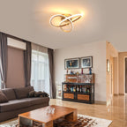 Ceiling Light - Gold Aluminium Frame, Tunable and Dimmable