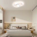 Comely Plafonnier LED, Rond Lampe de plafond 42W, Moderne Luminaire Plafonnier pour Couloir Coucher Salle de Bains Cuisine Salon, Lumière Naturelle 4500K, Longueur 40cm, Blanc