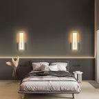 Wall Light - White Acrylic Frame, Warm Light