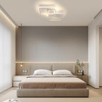 Ceiling Light - White Aluminium Frame, Natural Light