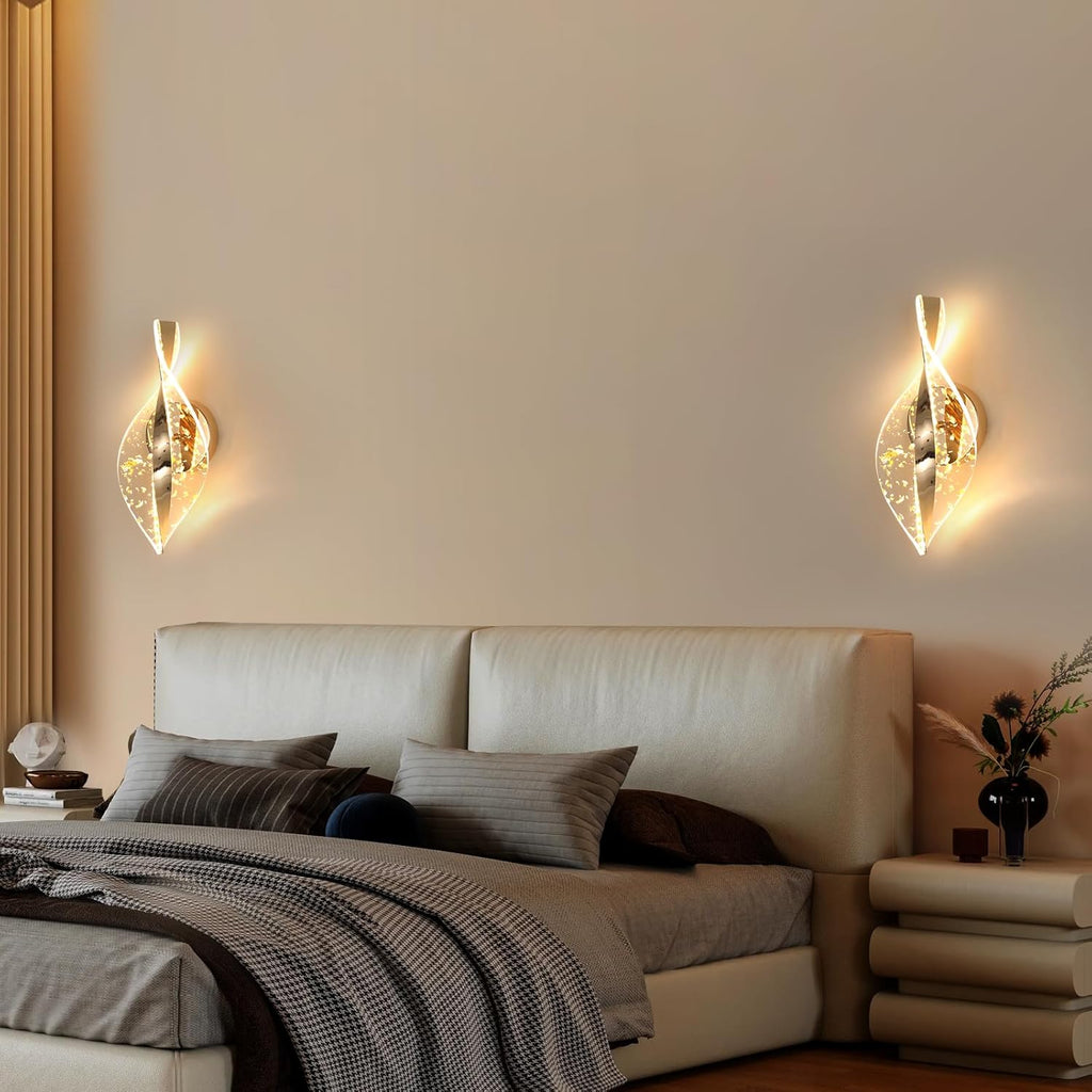 Wall Light - Gold Acrylic Frame, Tunable