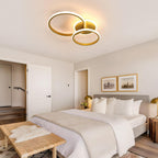 Ceiling Light - Gold Acrylic Frame, Tunable and Dimmable