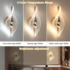 Wall Light - Gold Acrylic Frame, Tunable