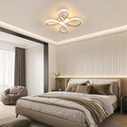 Comely Plafonnier LED Moderne, 30W 3375LM Lampe de Plafond, Luminaire Plafonnier LED pour Chambre salon, Salle à manger Cuisine, Lumière Chaude 3000K, 30cm, Argent