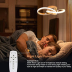 Ceiling Light - Gold Aluminium Frame, Tunable and Dimmable
