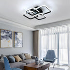 Ceiling Light - Black Aluminium Frame, Tunable and Dimmable