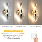 Wall Light - Gold Acrylic Frame, Tunable