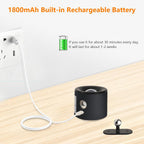 Wall Light - Black Plastic Frame, Tunable and Dimmable