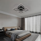 Ceiling Light - Black Acrylic Frame, Tunable and Dimmable