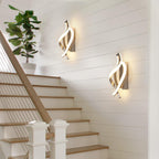 Applique - Telaio in Alluminio Bianco, Luce Naturale