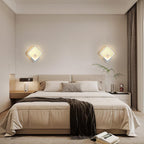 Wall Light - White Aluminium Frame, Warm Light