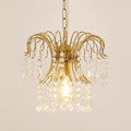 Chandeliers - Gold Metal Frame