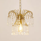 Chandeliers - Gold Metal Frame