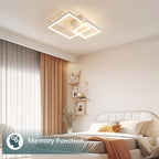 Ceiling Light - White Acrylic Frame, Tunable and Dimmable