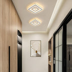 Comely Plafonnier LED Carré Moderne, 36W 28cm Lampe de Plafond LED, Blanc Luminaire Plafonnier Intérieur pour Chambre à Coucher, Salon, Couloir, Lumière Chaude 3000K