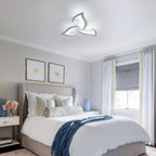 Ceiling Light - White Acrylic Frame, White Light