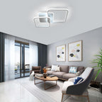 Ceiling Light - White Acrylic Frame, White Light