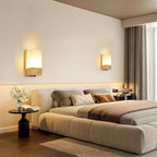 Wall Light - Wood Glass Frame