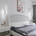 Applique da Parete - Struttura in Alluminio Bianco, Luce Bianca