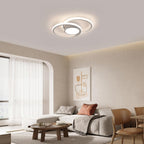 Comely Plafonnier LED, Rond Lampe de plafond 42W, Moderne Luminaire Plafonnier pour Couloir Coucher Salle de Bains Cuisine Salon, Lumière Naturelle 4500K, Longueur 40cm, Blanc