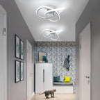 Ceiling Light - White Aluminium Frame, White Light