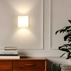 Wall Light - Wood Glass Frame, Tunable