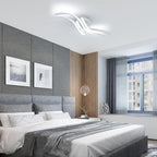Ceiling Light - White Aluminium Frame, White Light