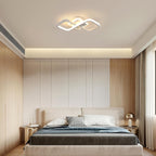 Comely Plafonnier LED Carré Moderne, 36W 4050LM 40.5cm Lampe de Plafond LED, Acrylique Luminaire Plafonnier Intérieur Blanc pour Chambre à Coucher, Salon, Couloir, Lumière Chaude 3000K